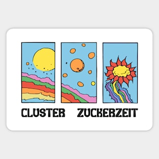 Cluster --- Psychedelic Fan Artwork Magnet